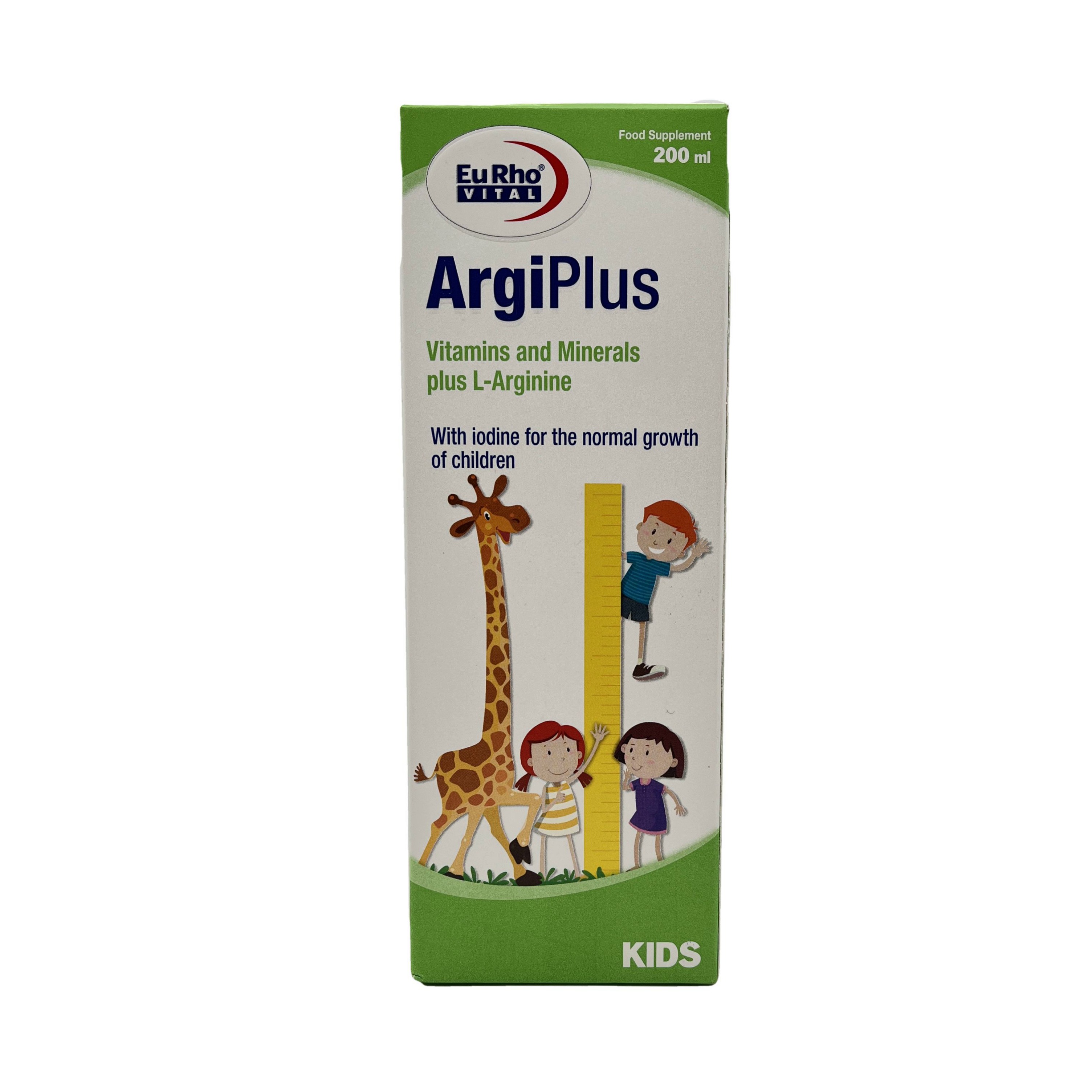 شربت آرژی‌ پلاس یوروویتال (افزایش قد) EurhoVital Argi Plus